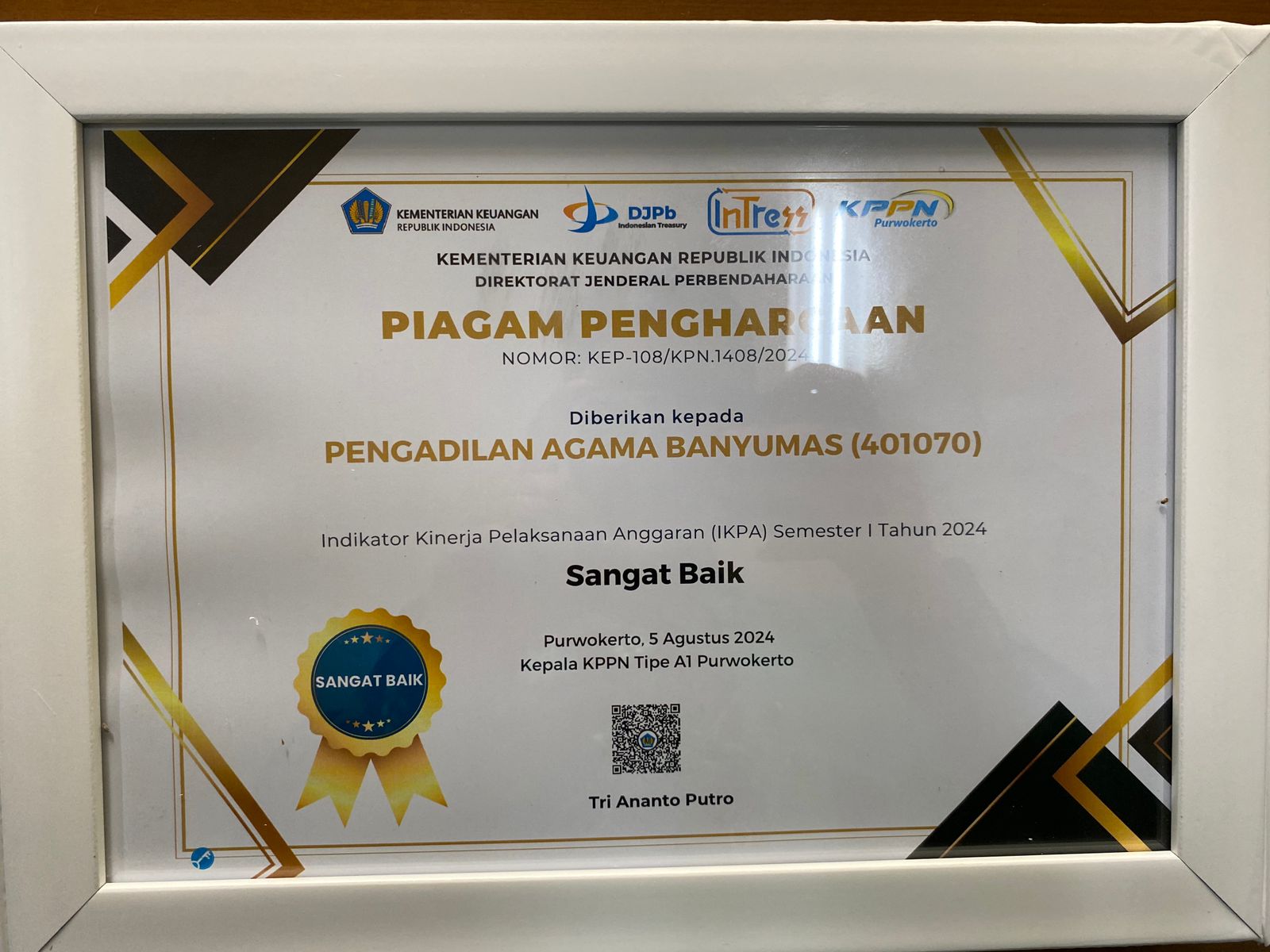 Foto award KPPN 3 14082024