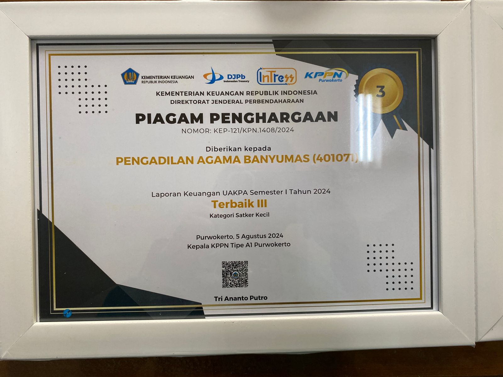 Foto award KPPN 4 14082024