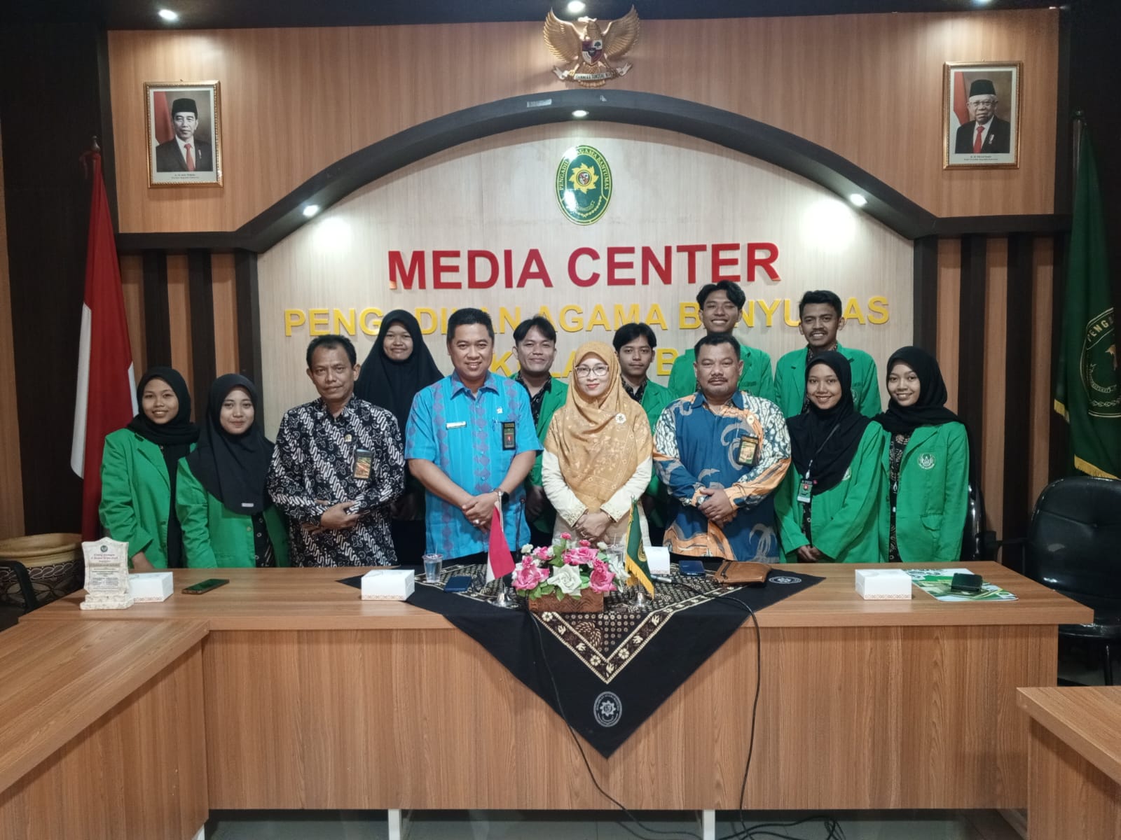 Foto serah terima Mhs UIN Saizu 1 15082024