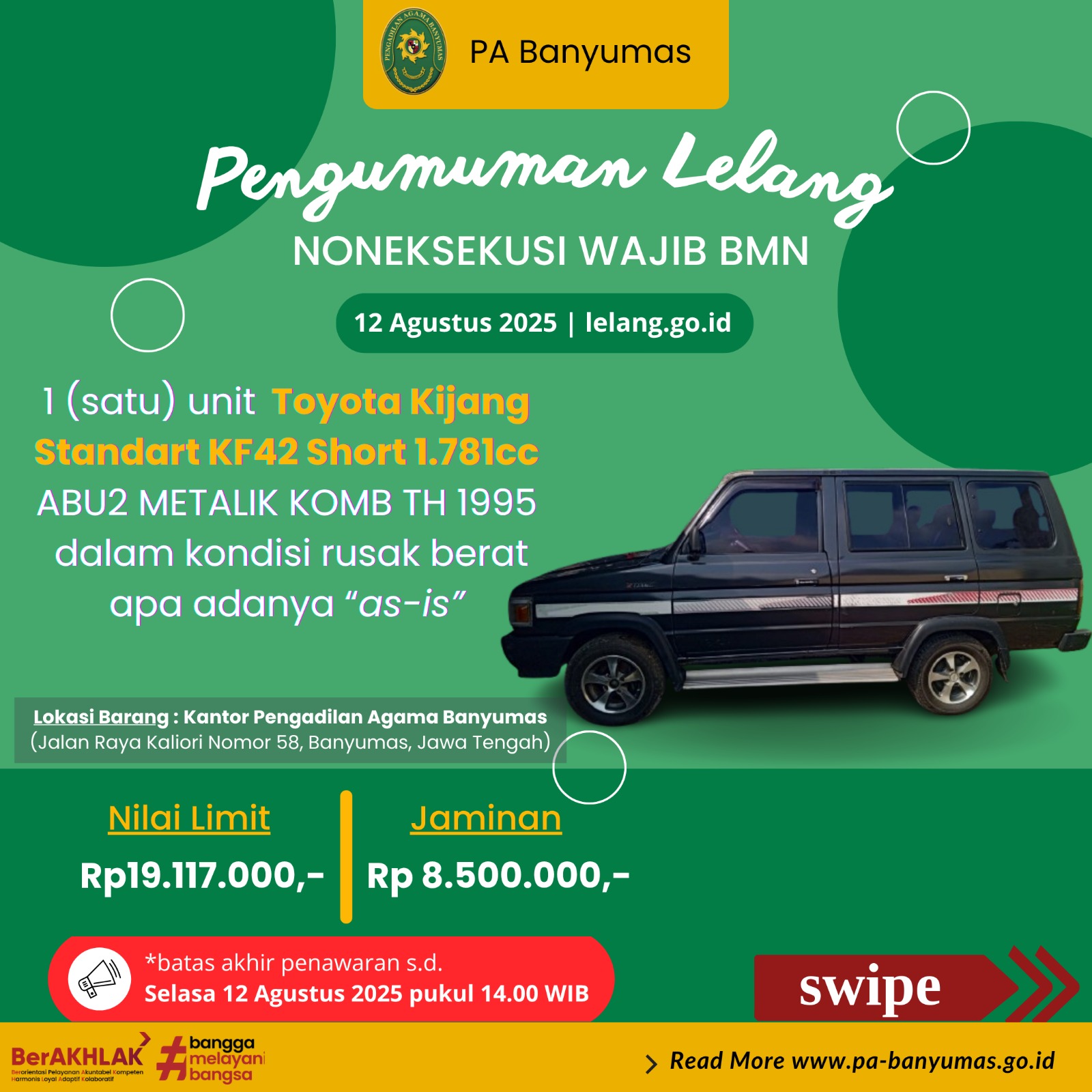 Lelang Mobil 1 05082025