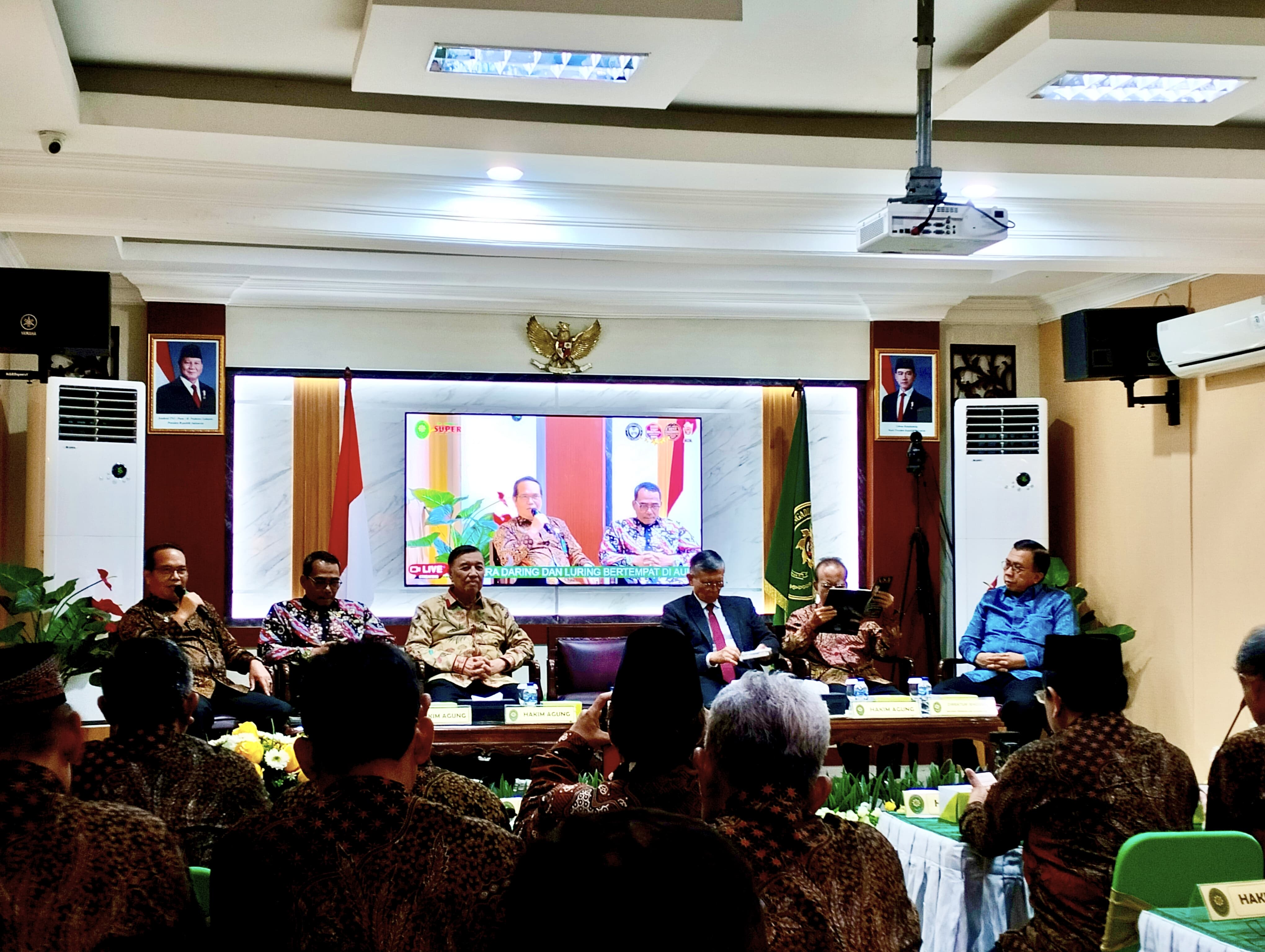 Pembinaan Hakim Agung Kamar Agama dan Dirjen Badilag di Semarang