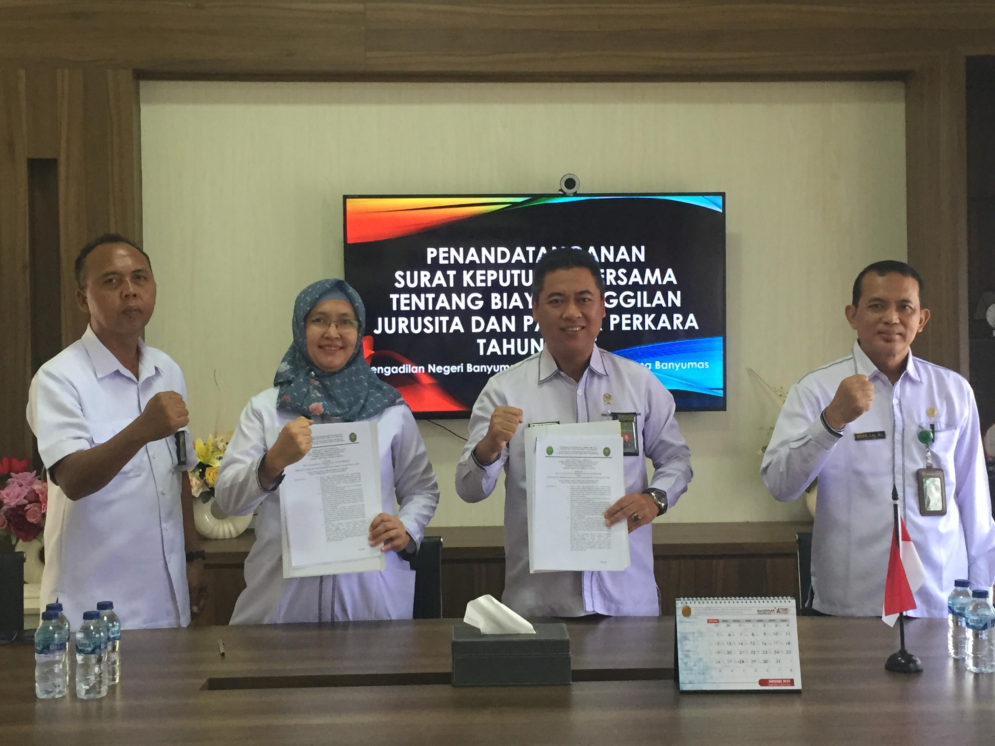 Penandatanganan SKB PN dan PA