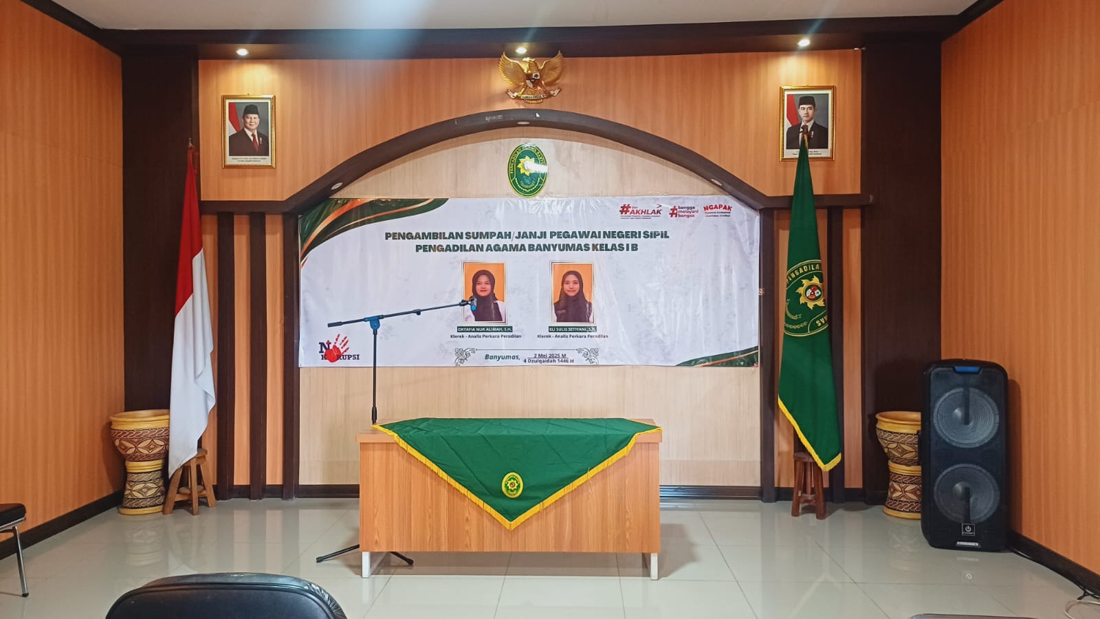 Pengambilan Sumpah PNS 1